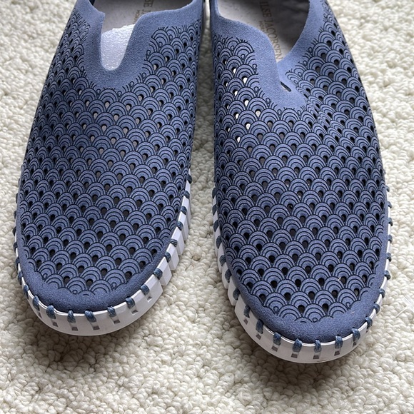 Ilse Jacobsen NIB Tulip Shoes in Blue Grey Size EU 38 / 7-7.5 - Picture 3 of 9